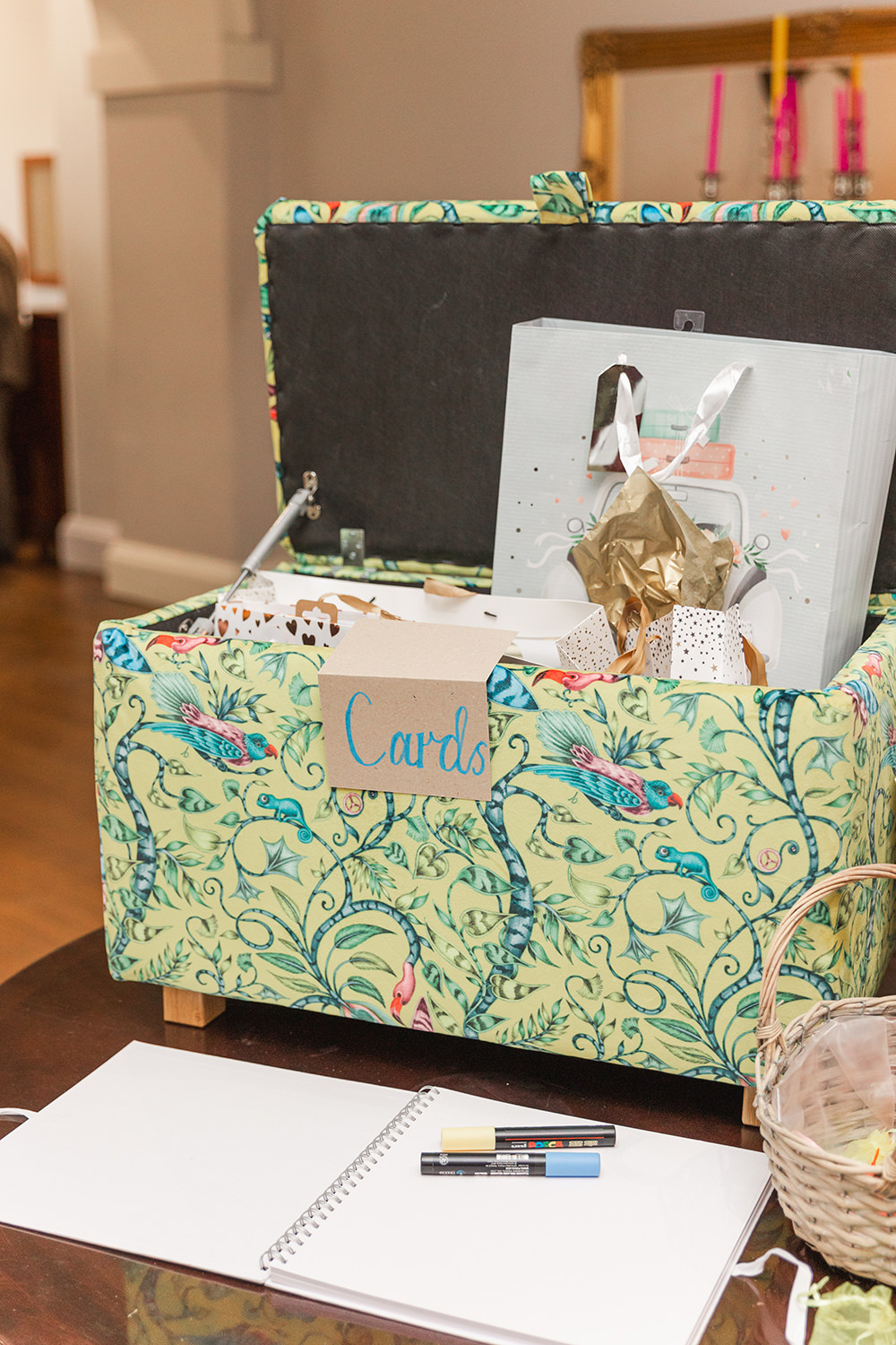 Card Box Holbrook Manor Wedding James & Kerrie Photography