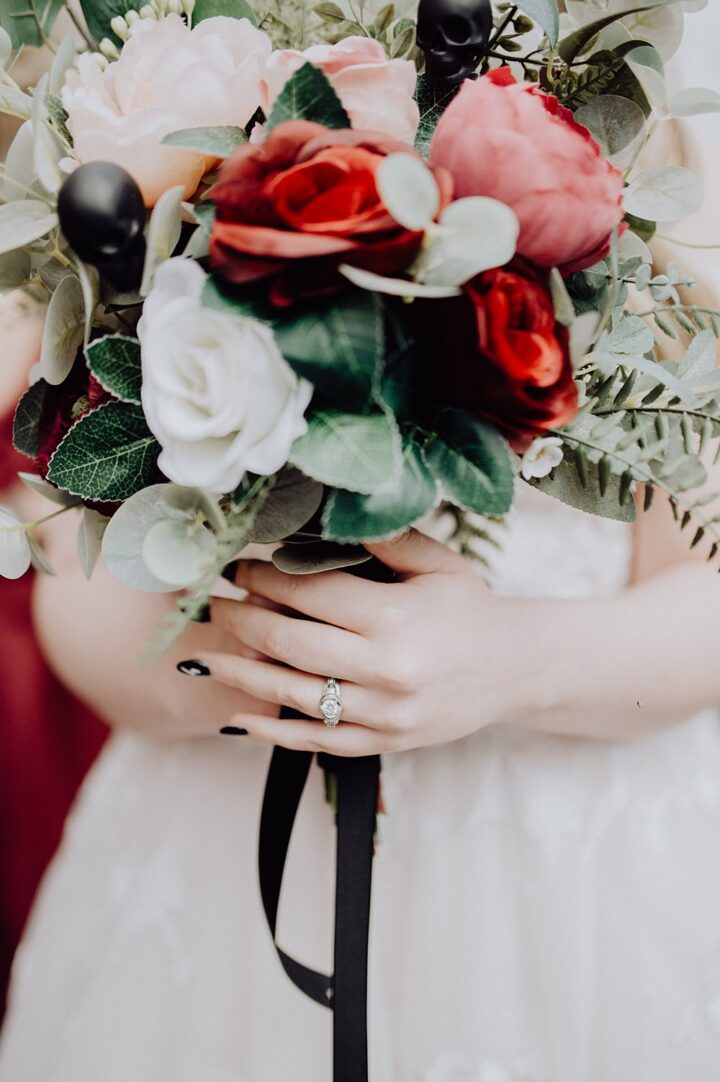 Artificial Peony Wedding Bouquet Whoisbenjamin