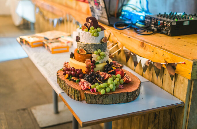 Cheese Wedding Cake Idea M&G Photographic