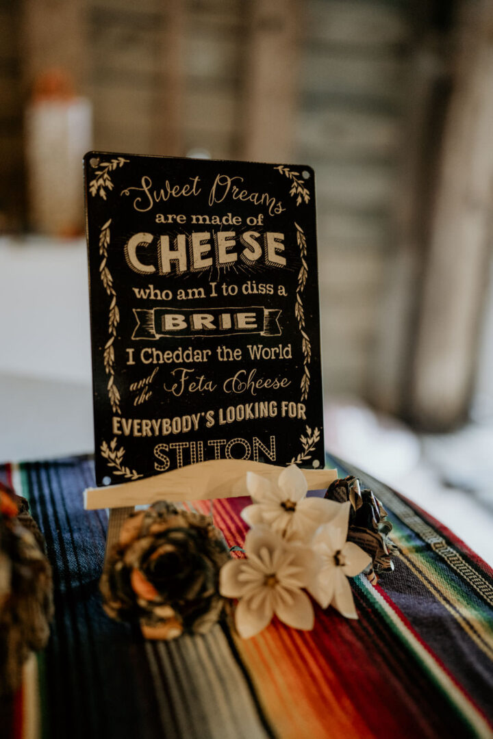 Cheese Wedding Cake Idea Sign Kim Williams Weddings