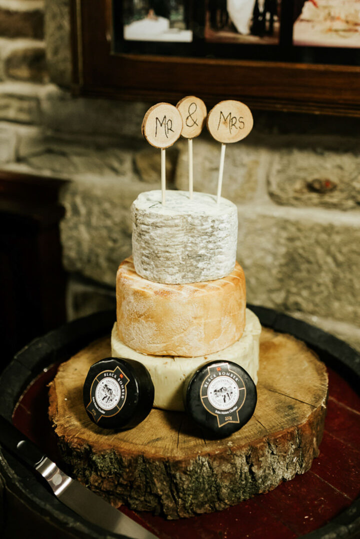 Cheese Wedding Cake Tower Elegant Photography by Charli