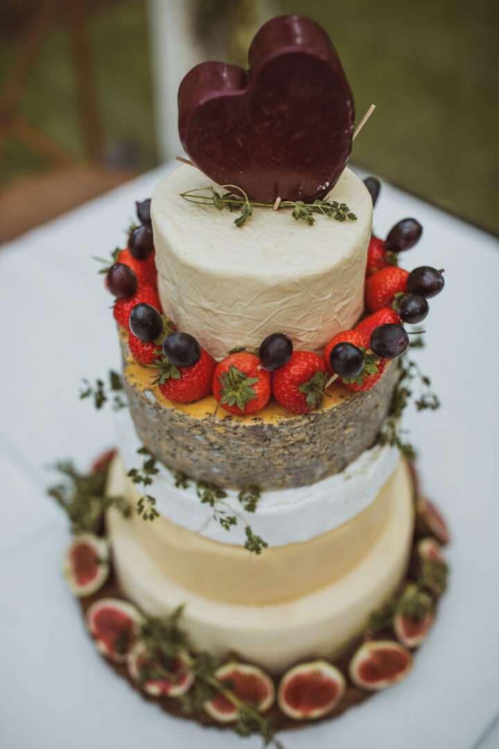 Cheese Wedding Cake Tower Heart Top Neil Jackson Photographic