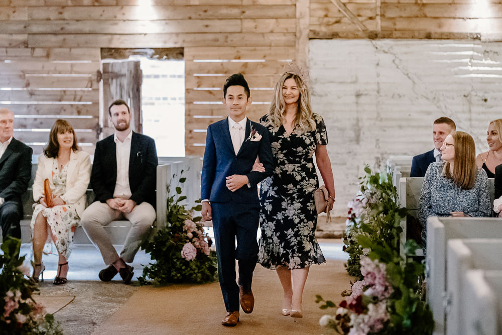 Mother of the Bride Dress Contemporary Countryside Wedding Steph Kiely Photography