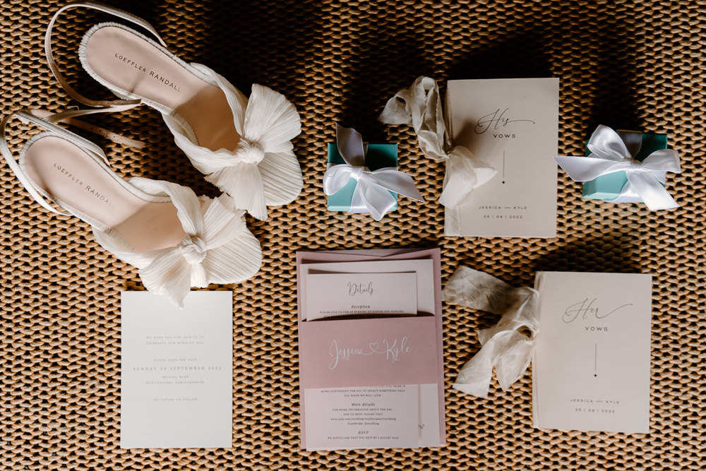 Bride Accessories Contemporary Countryside Wedding Steph Kiely Photography