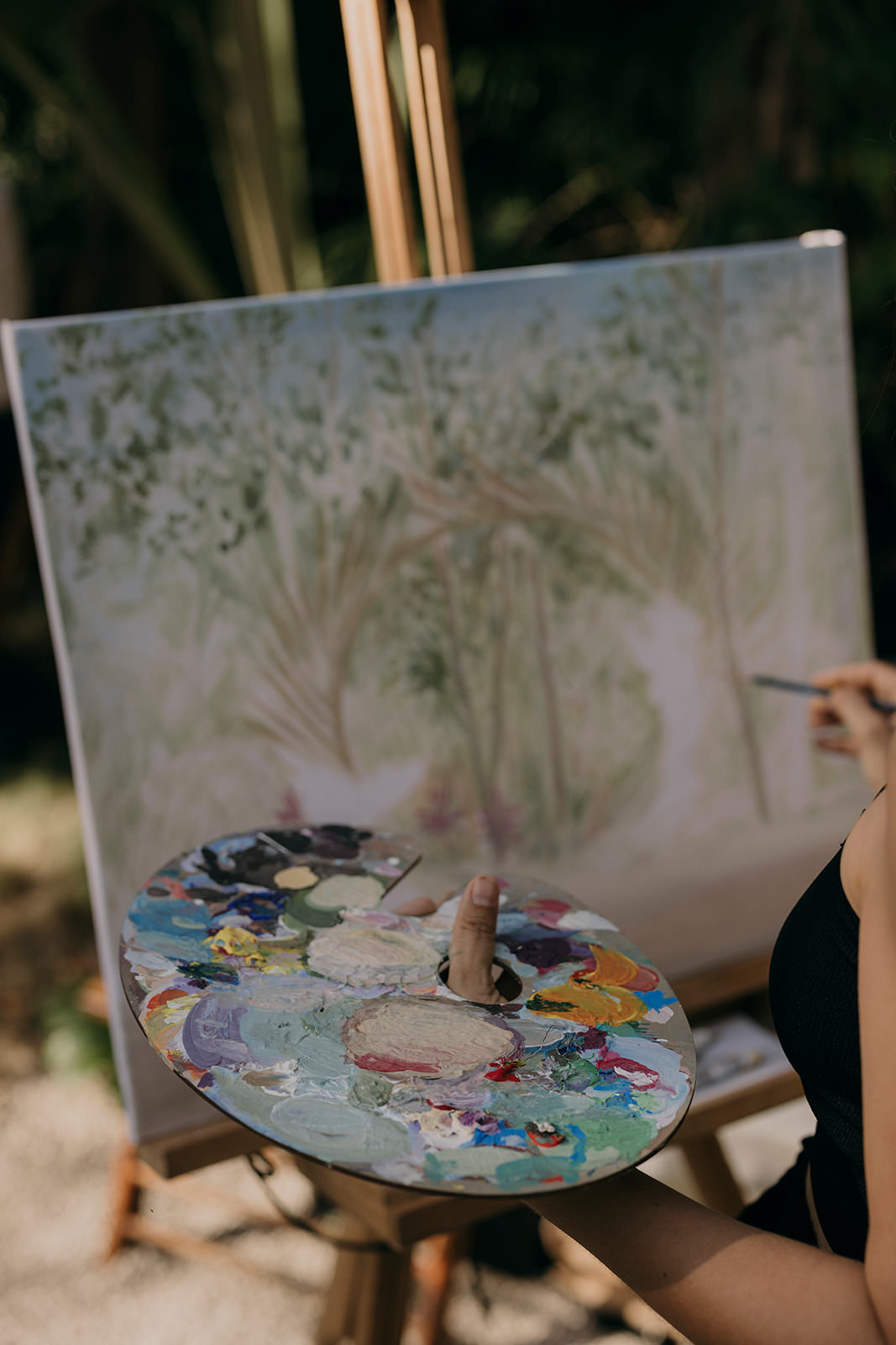 Live Painter Espacio Chechen Wedding Pablo Laguia