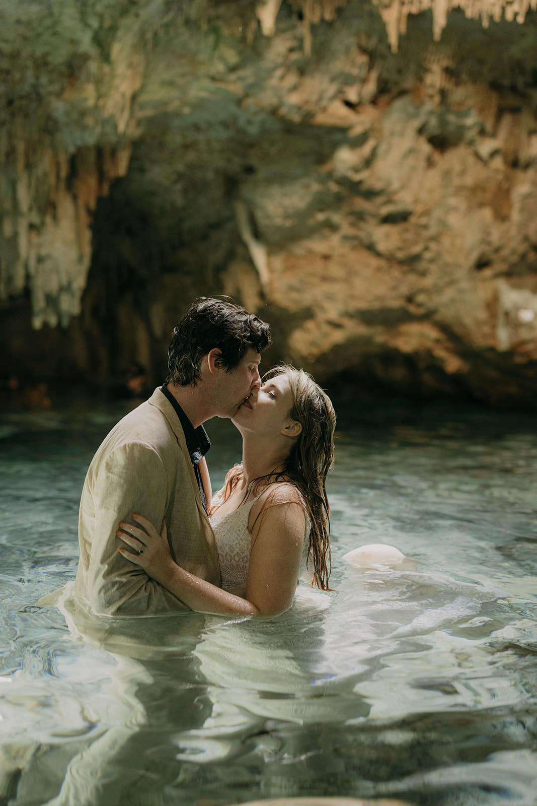 Trash The Dress Suit Water Bride Groom Espacio Chechen Wedding Pablo Laguia