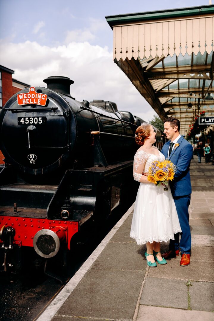 Steam Train Great Central Railway Wedding EKR Pictures