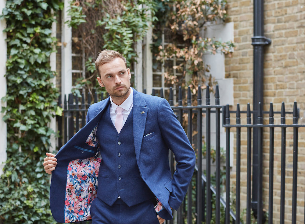 Men's Wedding Suits Hertfordshire & Soho Harry Brown London