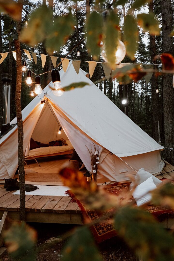 Hen-Do Party Activity Idea Glamping