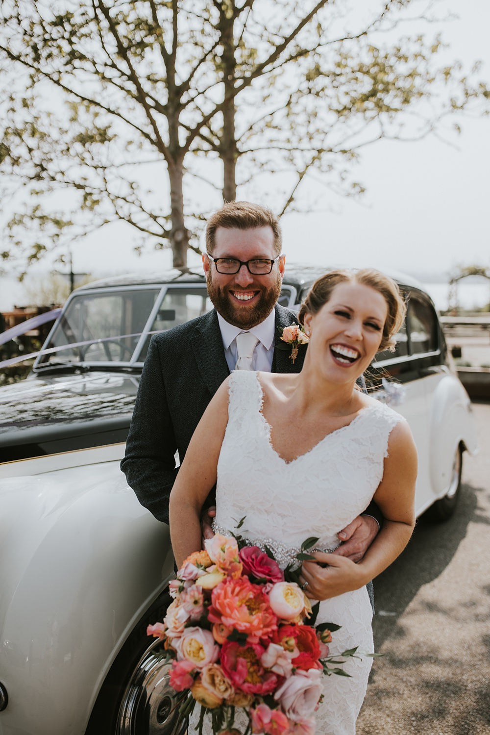 Classic Car Transport Kent Coast Wedding Peter Reynolds Photography