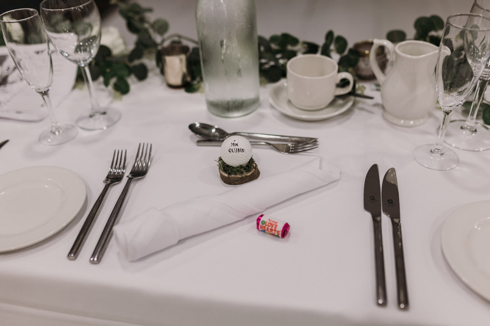 Place Setting Favours La Mon Hotel Spa Wedding Victoria Whiting Photography