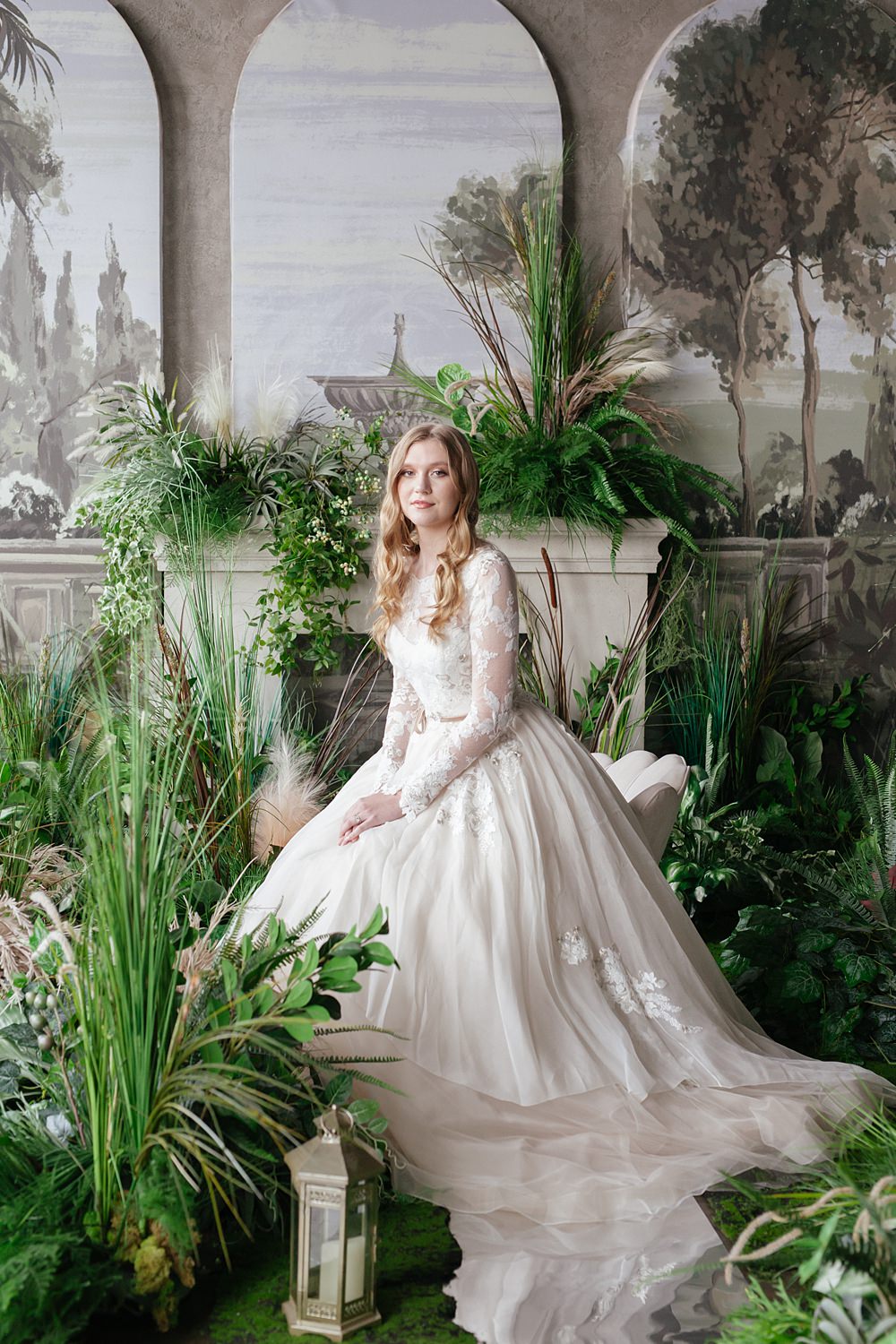 Greenery Plants Candles Room Decor Loft Wedding Ideas Rosetta Li Weddings