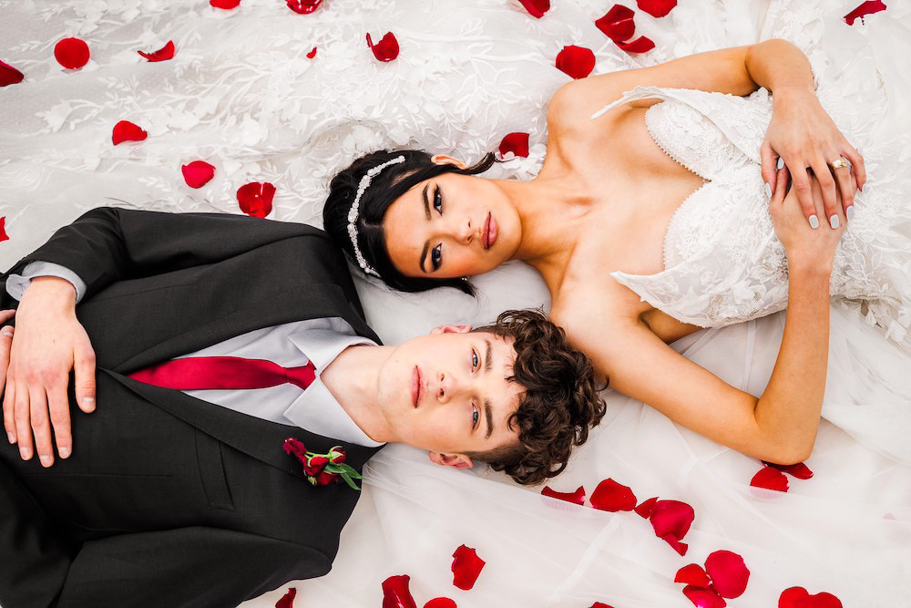 Red Rose Wedding Ideas Brandon and Serena Photography