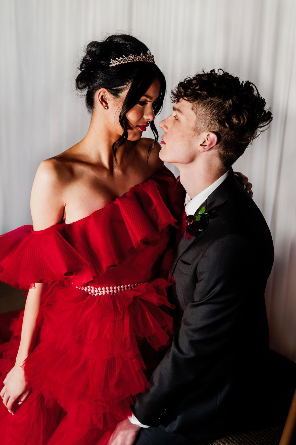 Red Rose Wedding Ideas Brandon and Serena Photography
