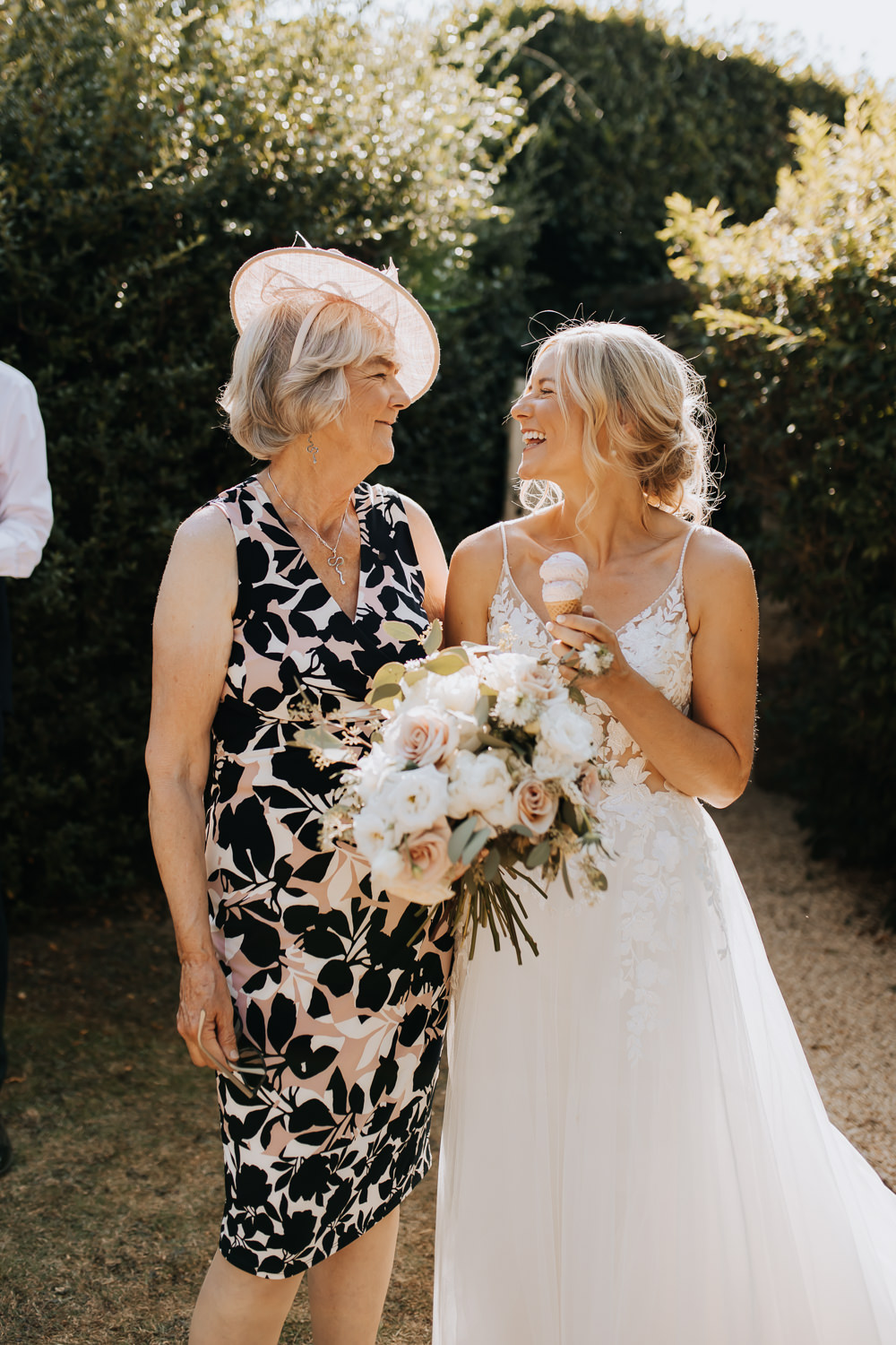 Mother Of The Bride Dress Outfit Hat Rousham House Wedding Wyldbee