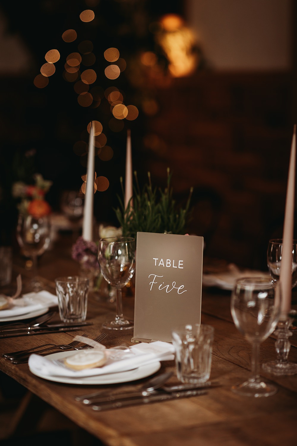 Acrylic Table Numbers Spring Country Garden Wedding Thyme Lane Photography