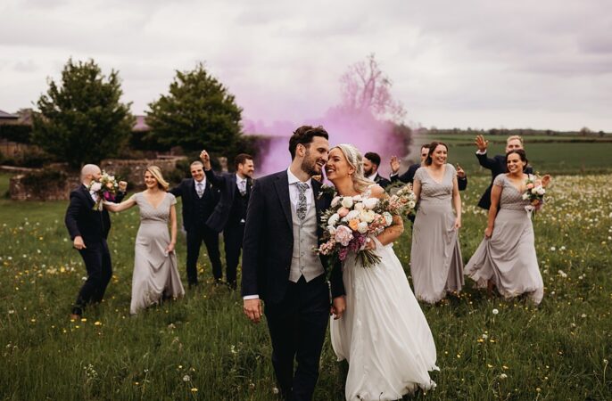 Spring Country Garden Wedding Thyme Lane Photography