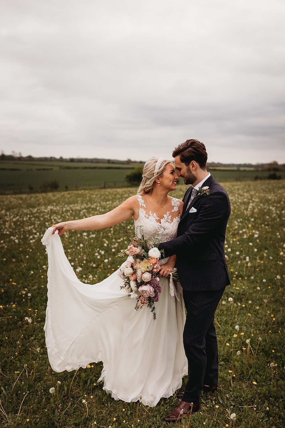 Spring Country Garden Wedding Thyme Lane Photography