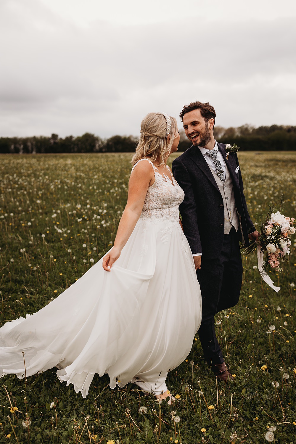 Spring Country Garden Wedding Thyme Lane Photography
