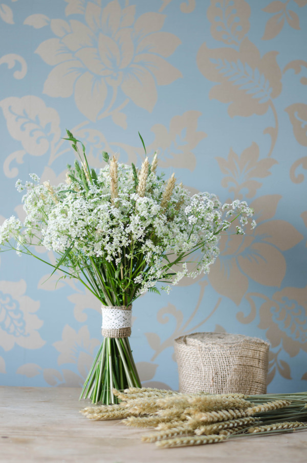Spring Wedding Flowers Cow Parsley Kate Waters Photography