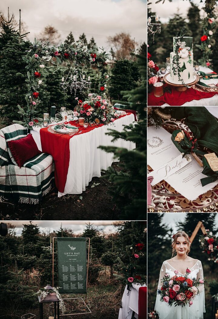 Wedding Colour Ideas Red Pink Green Barbara Markiewicz Photography