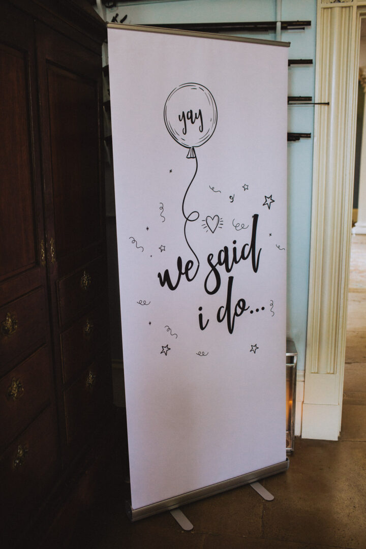 Wedding Sign Idea Love Quote Honey and the Moon Photography