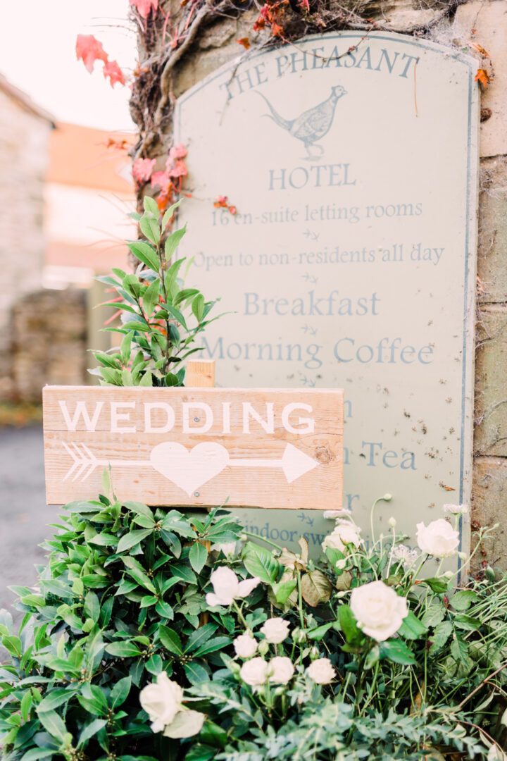 Wedding Sign Post Idea Arabella Smith