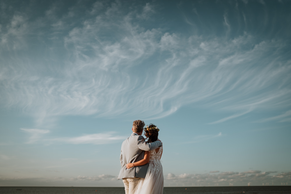 Whitstable Beach Wedding Nicola Dawson Photography