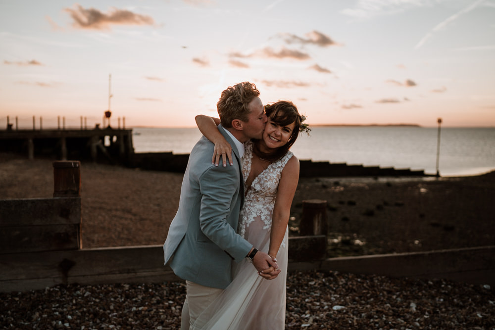 Whitstable Beach Wedding Nicola Dawson Photography