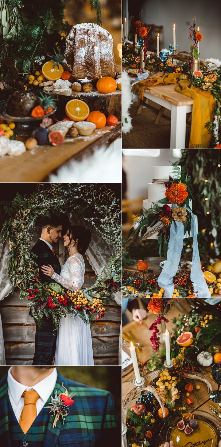 Winter Wedding Colours Jewel Tones Dhw Photography