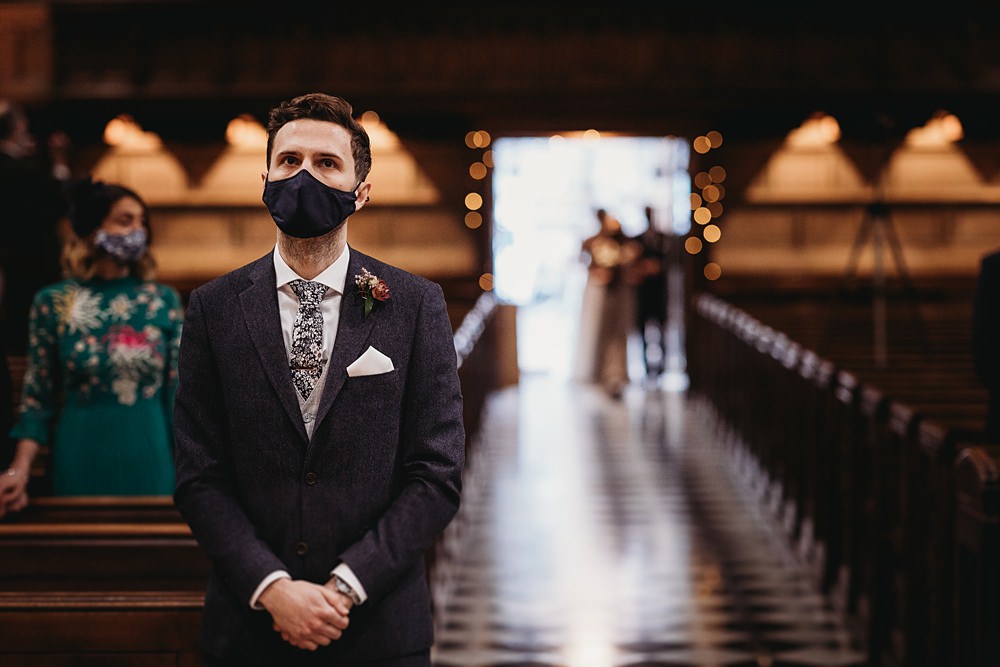 Winter Wonderland Barn Wedding Thyme Lane Photography