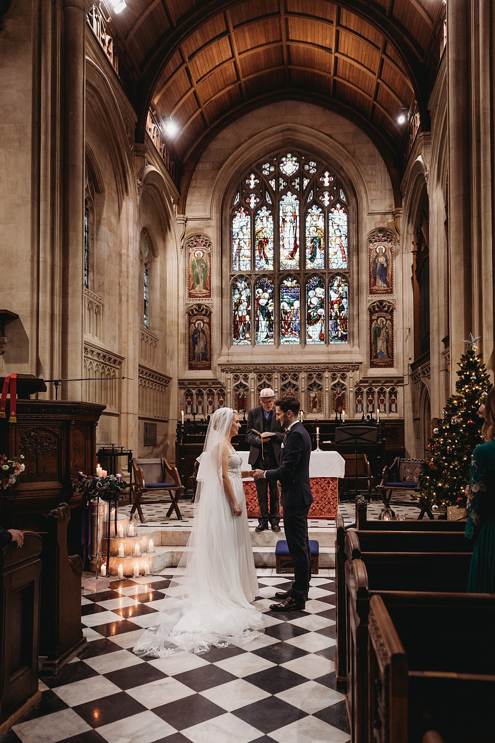 Winter Wonderland Barn Wedding Thyme Lane Photography