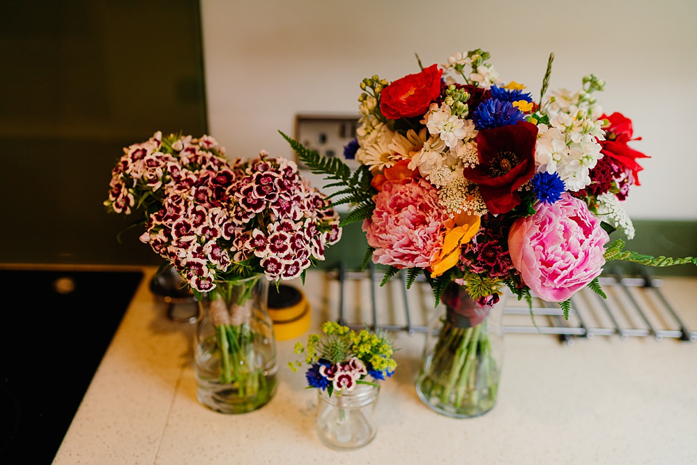 Yew Tree Farm Wedding Lauren May Photos Bouquet Flowers Vase