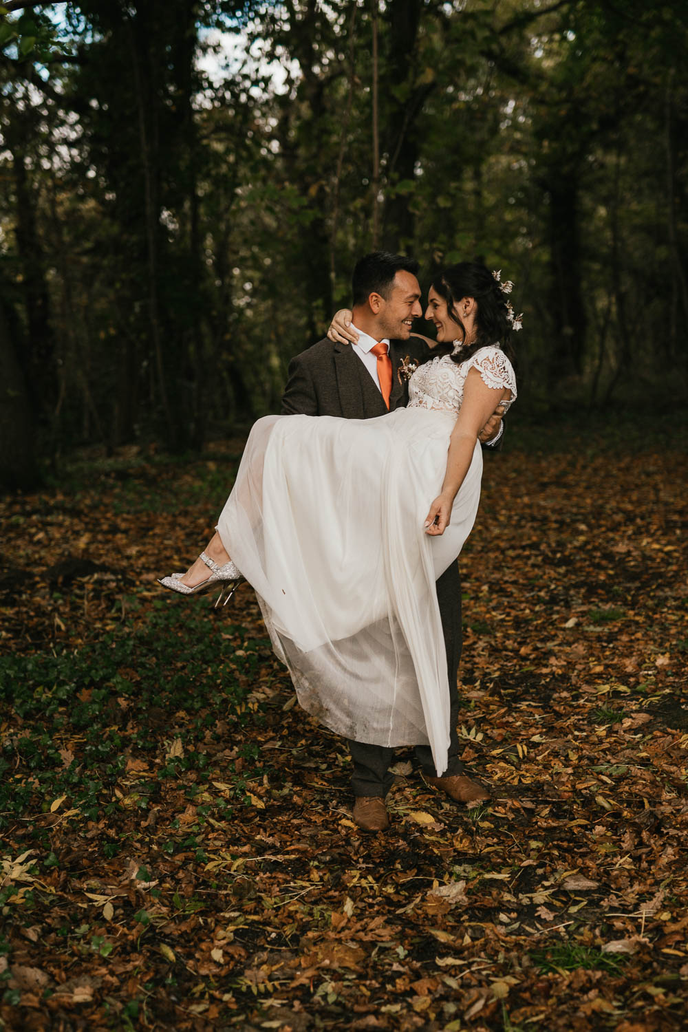 Autumn Leaf Wedding Grace Dove Photography