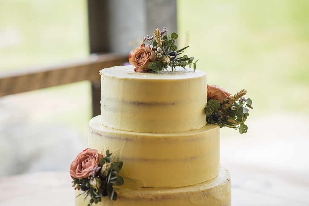 Semi Naked Cake Flowers Cairns Farm Estate Wedding Kalisterscope Photography
