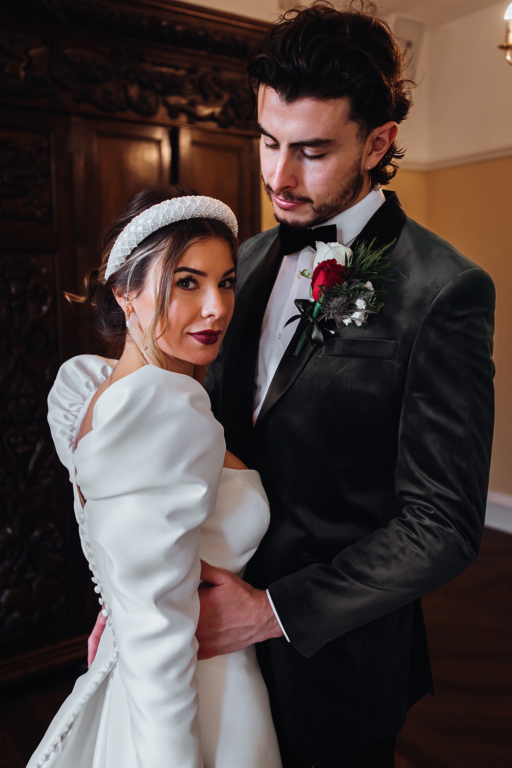 Christmas Wedding Theme Idea Naomi Mills Photography