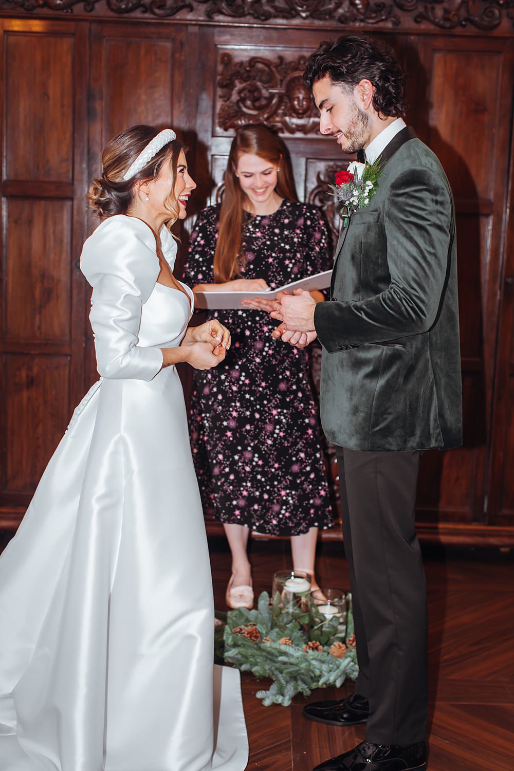 Christmas Wedding Theme Idea Naomi Mills Photography