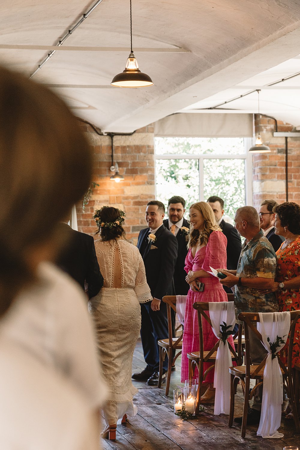 Venue Bowers Mill Wedding Louise Barry Photographer