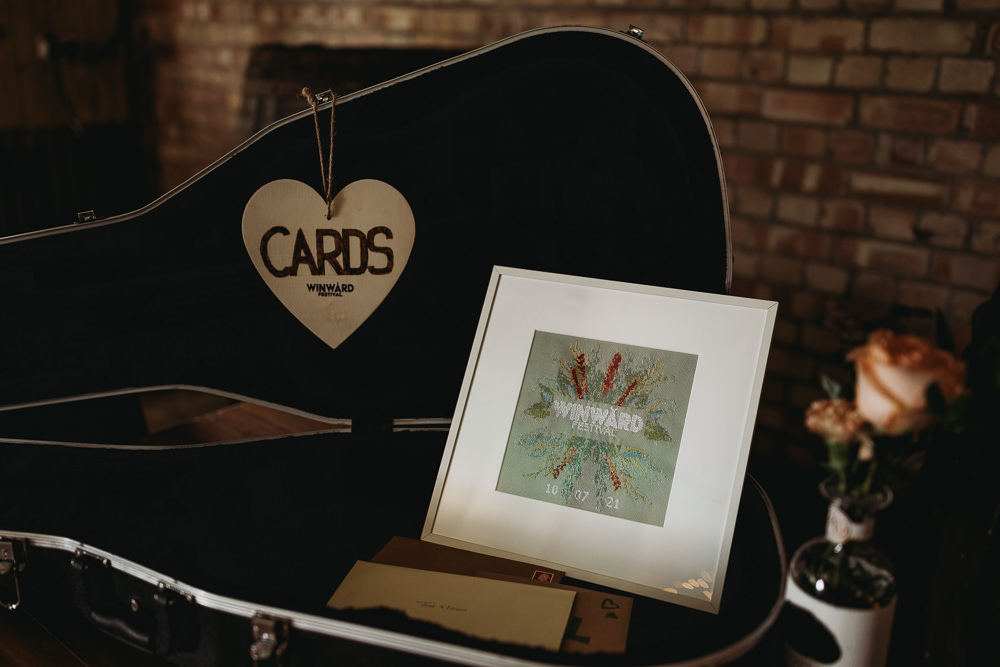 Wedding Post Box Idea Guitar Case Thyme Lane Photography