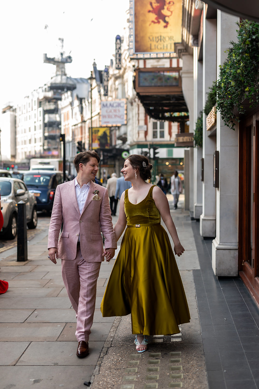 Pink Suit Groom Century Club Wedding Sophie Cass