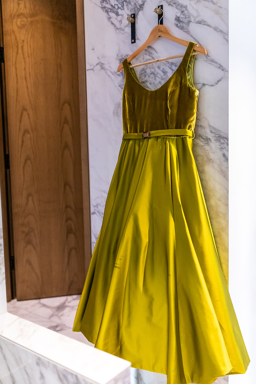 Short Yellow Dress Bridal Century Club Wedding Sophie Cass