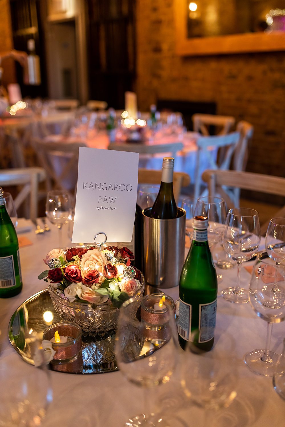 Centrepiece Flowers Decor Century Club Wedding Sophie Cass
