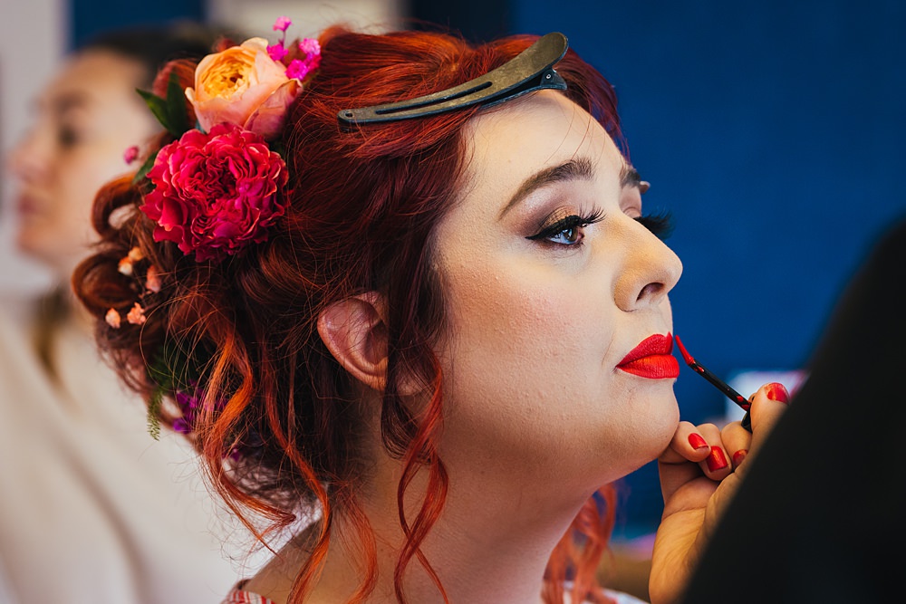 Bridal Make Up Faerie Tea Party Wedding Kirsty Rockett Photography