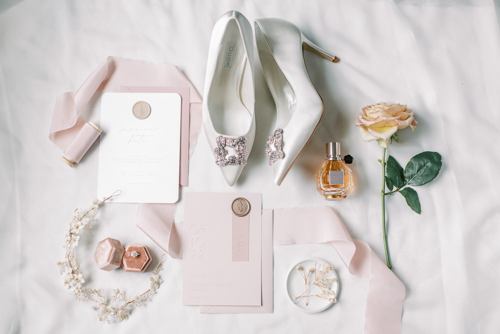 Glewstone Court Wedding Iris and Ivy Photography Bride Accessories