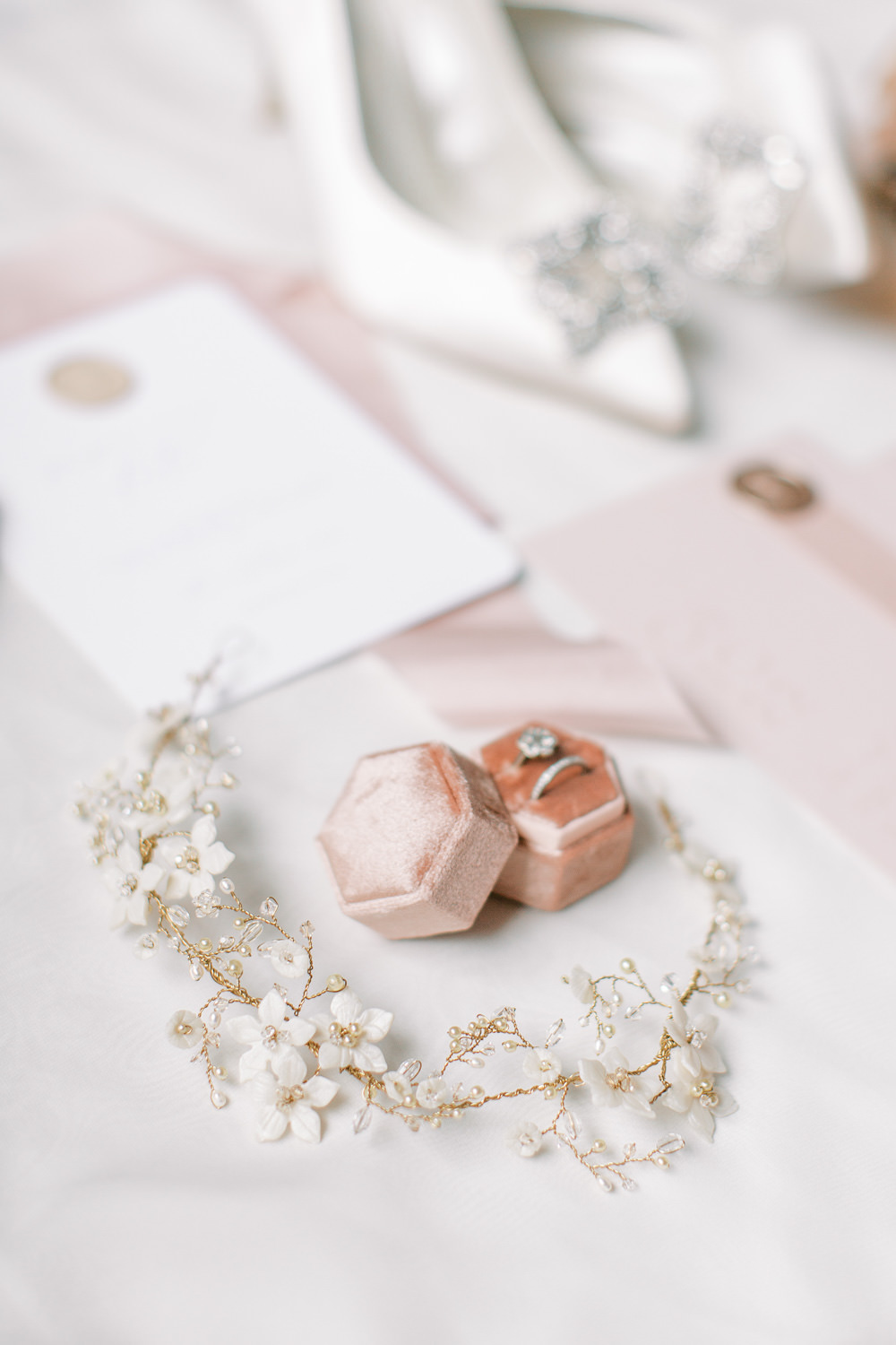 Engagement Ring Box Glewstone Court Wedding Iris and Ivy Photography