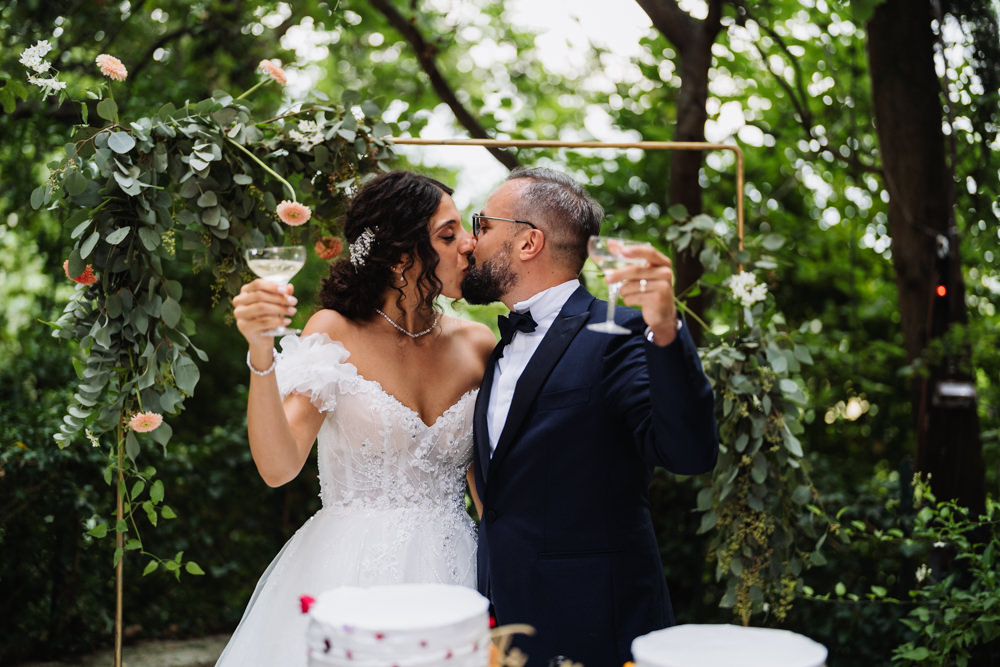 Drinks Toast Italian Lebanese Wedding Francesco Pennacchietti