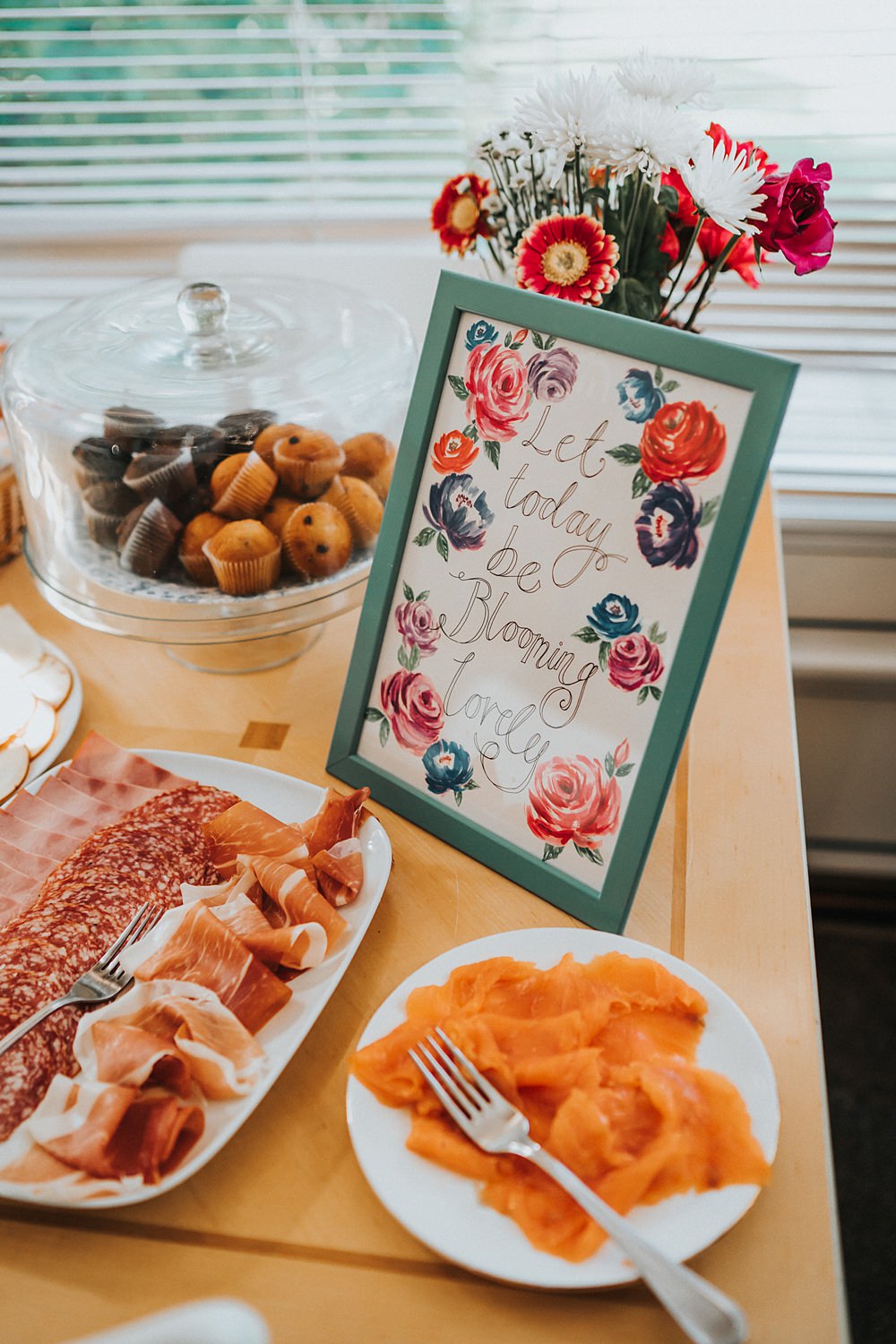 Morning Prep Breakfast Grazing Kent Village Hall Wedding Holly Rose Weddings