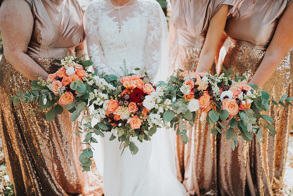 Bouquet Flowers Bride Bridal Pink Purple Rose Greenery Bridesmaid Kent Village Hall Wedding Holly Rose Weddings