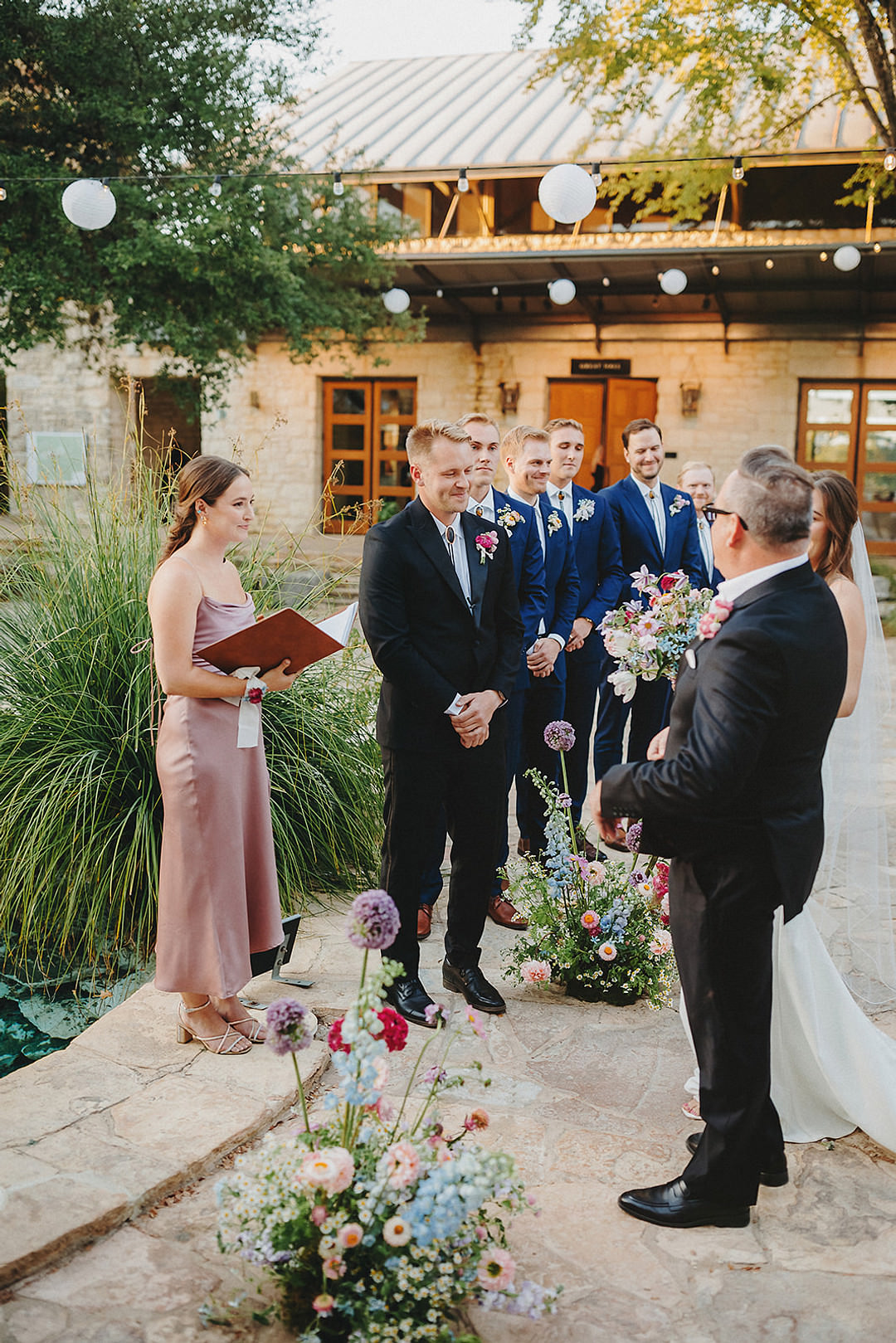 Lady Bird Johnson Wildflower Center Wedding Two Pair Photography