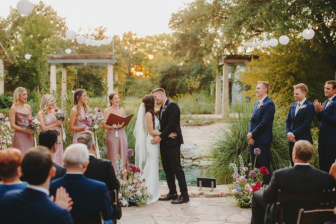 Lady Bird Johnson Wildflower Center Wedding Two Pair Photography